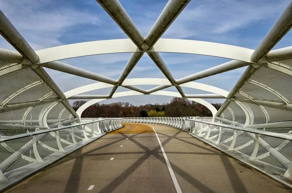 Rotterdam Holanda Abril 2023 Notável Construção Ponte Portlandse Também Conhecida — Fotografia de Stock