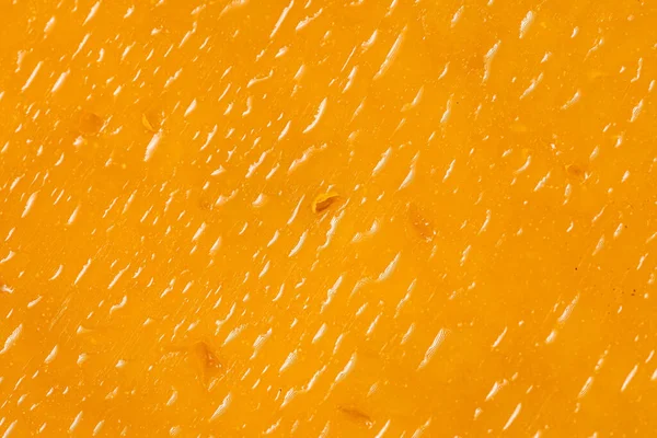 Melting Cheddar Cheese Closeup Texture — Stockfoto