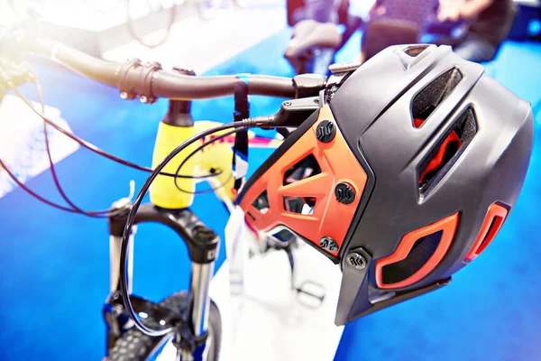 Шлем Безопасности Спортивный Велосипед — стоковое фото