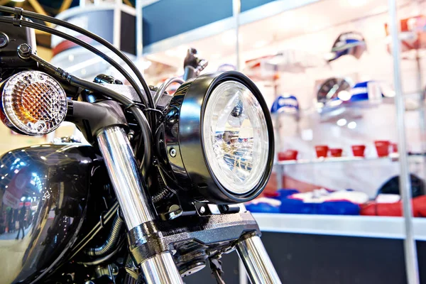 Motocyklový Reflektor Obchodě — Stock fotografie