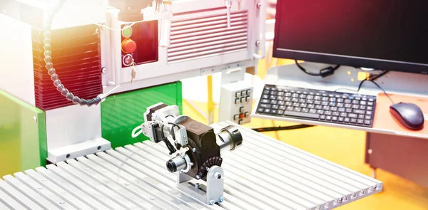 Лазерний Апарат Автоматизованого Зварювання Різання — стокове фото