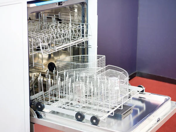 Maszyna Automatycznego Mycia Dezynfekcji Szklanych Wyrobów Chemicznych — Zdjęcie stockowe
