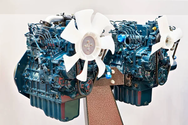 Motori Diesel Apparecchiature Industriali Mostra — Foto Stock