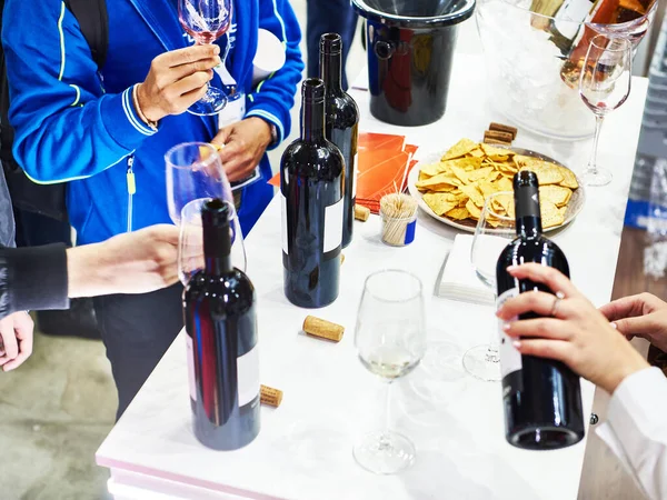 Wine Tasting Exhibition — Stock Photo, Image