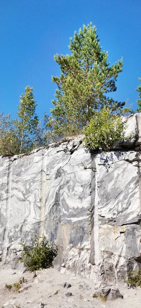 Kamieniołom Marmuru Kanionie Parku Ruskeala Karelia — Zdjęcie stockowe