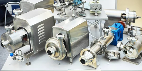 Food grade stainless steel pumps for food processing