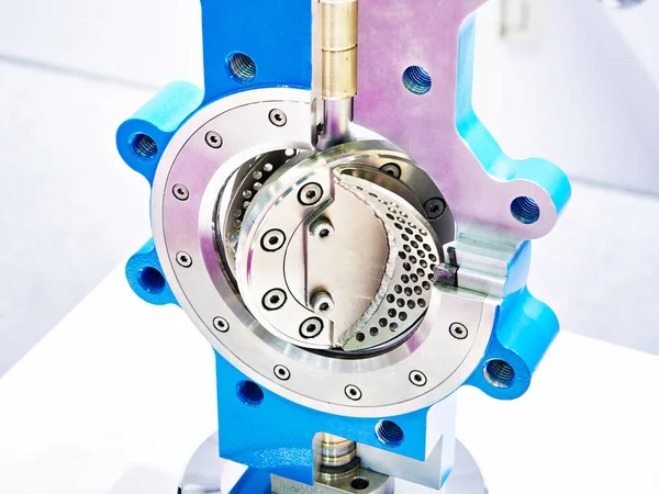 Control Butterfly Valve Cross Section — Stock Photo, Image
