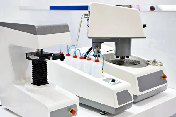 Tester Twardości System Laboratoryjny Szlifowania — Zdjęcie stockowe