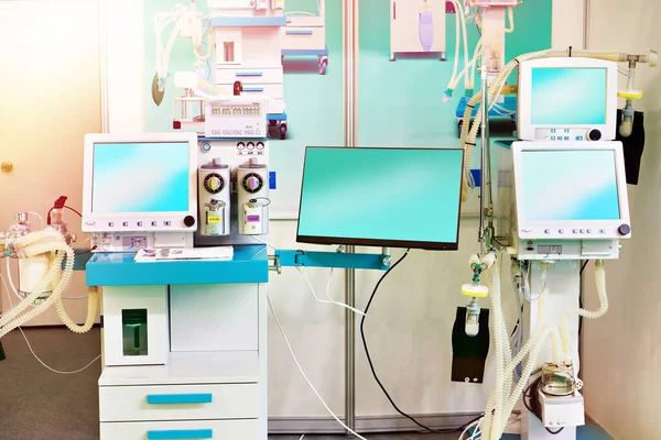Sergide Solunum Anestezisi Için Tıbbi Gereç — Stok fotoğraf