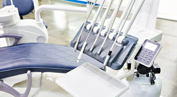 Cadeira Dentária Equipamentos Médicos Exposição — Fotografia de Stock