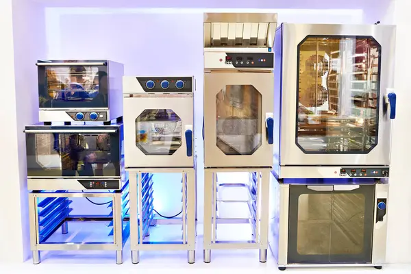 Steam convection ovens on exhibition