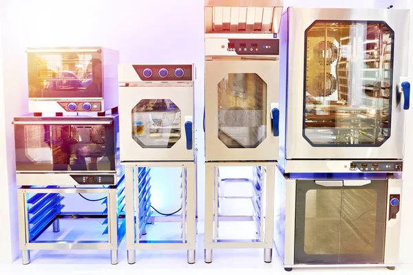 Steam convection ovens on exhibition