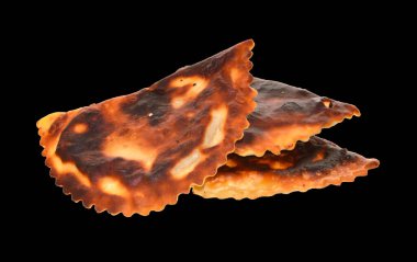 Beyaz arka plan üzerinde izole patty