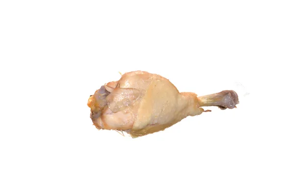Chicken Bones Isolated White Background — Stock Photo, Image