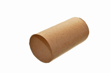 basılı kağıt beyaz arkaplanda izole edildi