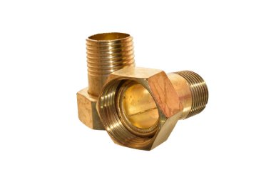 su boruları izole beyaz zemin üzerine