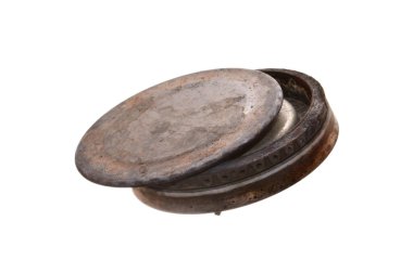 Beyaz arka plan üzerinde izole gaz brülörlü