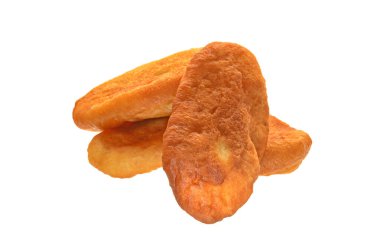 Beyaz arka plan üzerinde izole patty