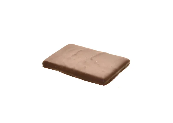 Chocolate Aislado Sobre Fondo Blanco —  Fotos de Stock