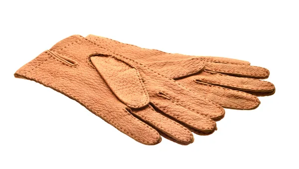 Handschoenen Geïsoleerd Witte Achtergrond — Stockfoto