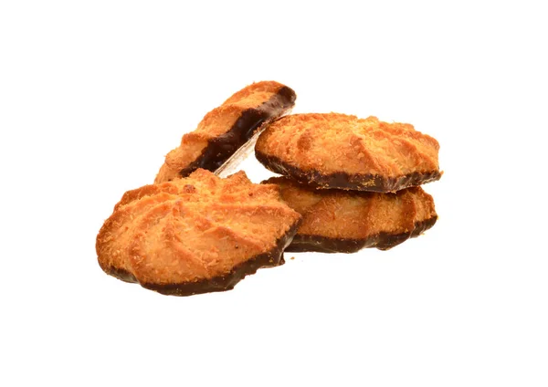 Печиво Ізольоване Білому Фоні — стокове фото