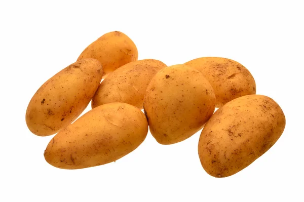 Potato Isolated White Background — Stock Photo, Image