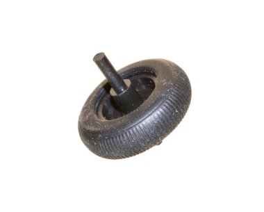 bebek tekerleği beyaz arkaplanda izole edildi