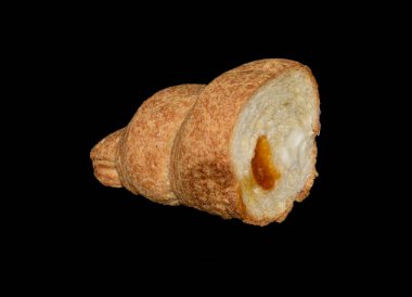 Ayçöreği beyaz arkaplanda izole edildi