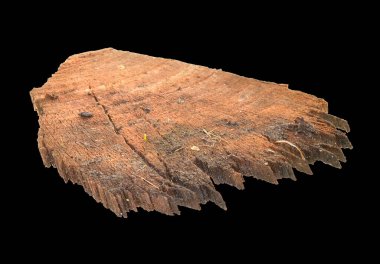 Beyaz arkaplanda yakacak odun