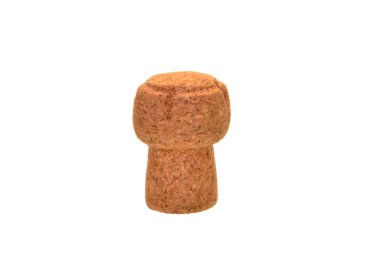 Beyaz arka plan üzerinde izole cork