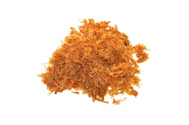 beyaz arkaplanda kuru lahana