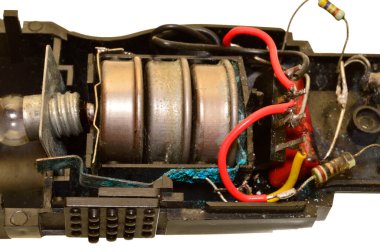 beyaz arkaplanda ayrıştırılmış fener