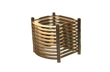 Kırtasiye beyaz arkaplanda izole edildi