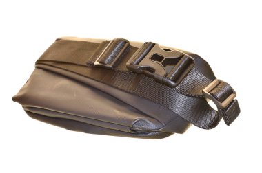 Erkek çantası beyaz arkaplanda izole