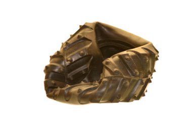 Beyaz arka plan üzerinde izole lastiği