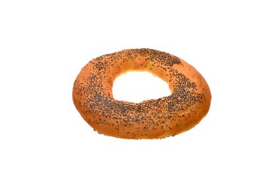 ekmek beyaz arkaplanda izole edildi