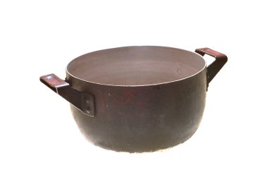 Beyaz arka plan üzerinde izole tencere