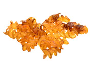 makarna beyaz arkaplanda izole