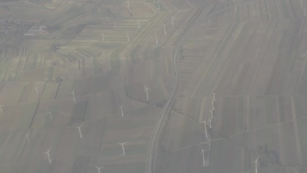 Повітряна Симфонія Захоплююча Відеокамера Windmill Prores Високоякісні Кадри Стокове Відео — стокове відео