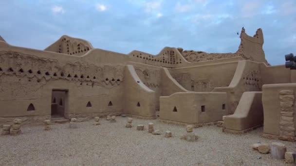 Imam Abdullah Bin Saud Palace Turaif Unesco World Heritage Site — Wideo stockowe