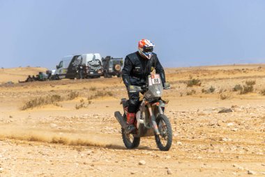 Al-Kharj, Suudi Arabistan - 10 Ocak 2023: RS-Concept Team 'ten Cdric Jacques ralli 9.