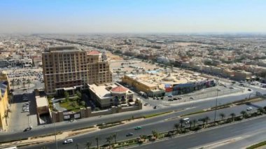 Kamera İHA 'sından 360 derecelik Riyad panoraması.