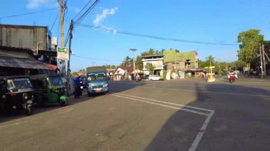 Sewanagala, Sri Lanka - 17 Temmuz 2025: Moraketiya Kavşağı