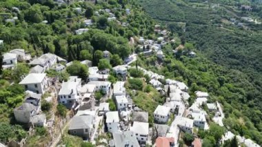 Yunanistan 'ın Pelio kentindeki Makrinitsa köyü
