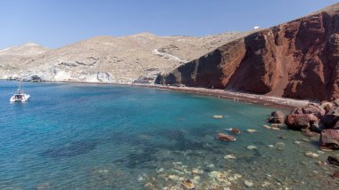 Kızıl Sahil, Santorini Adası, Yunanistan