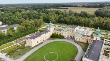 Wilanow Sarayı Varşova, Polonya