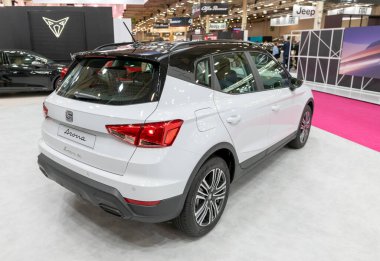 ATENS, GREECE - 5 Ekim 2024: Auto Athina 2024 Motor Fuarında Koltuk Arona.