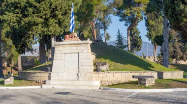 The Tomb of the Heroes, Messolonghi, Greece clipart