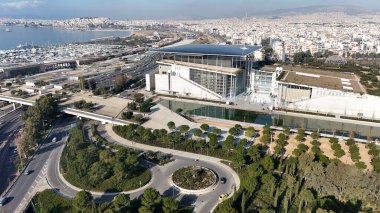Yunanistan 'ın Atina kentindeki Stavros Niarchos Vakfı Kültür Merkezi