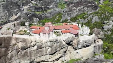 Agia Triada (Kutsal Üçlü) manastırı, Meteora, Yunanistan